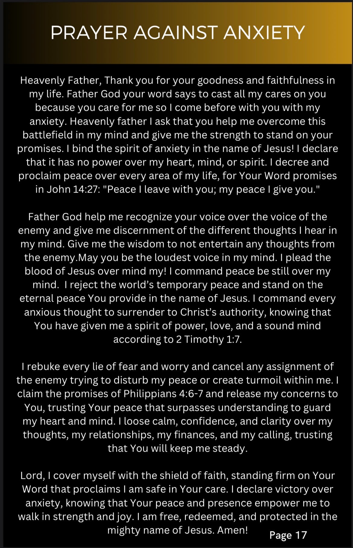 How To Pray In Authority Ebook