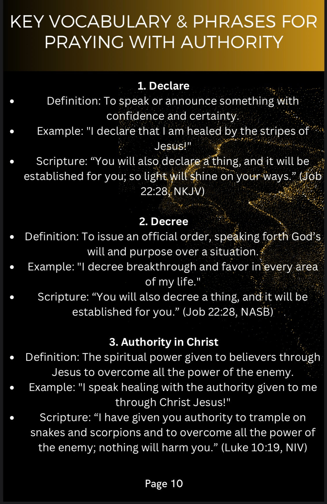How To Pray In Authority Ebook